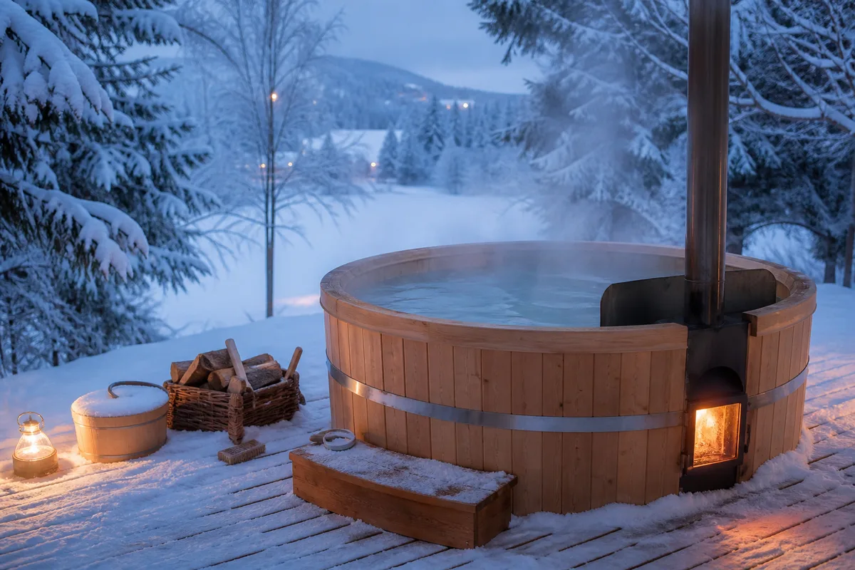 Entretenir son bain nordique : eau, bois et poêle