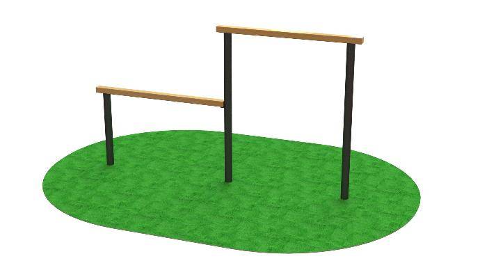 Module Parcours Obstacle Trail IRISH TABLE – Barres Fixes pour se faufiler de bas en haut Module Parcours Obstacle Trail IRISH TABLE – Barres Fixes pour se faufiler de bas en haut